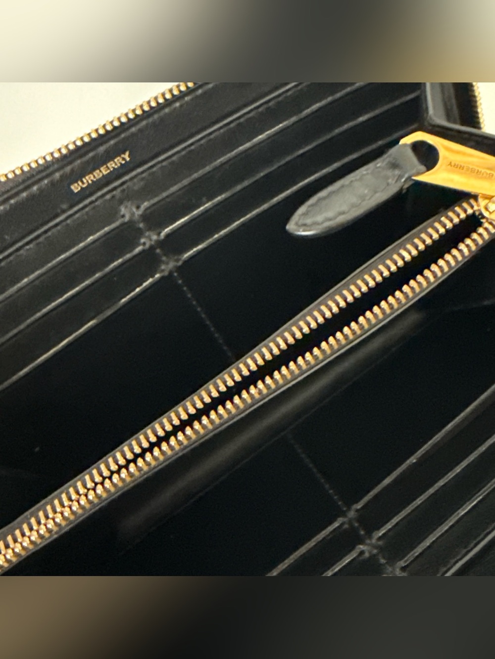 Burberry Nova Check Zip Around Wallet - Picture 15 of 16